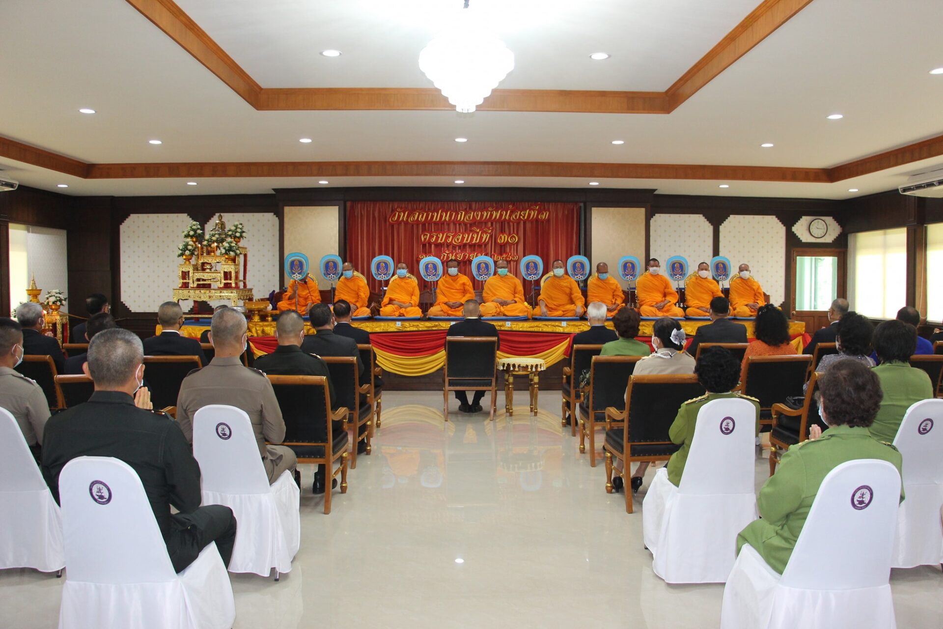 ผบช.ภ.6 ร่วมพิธีวันสถาปนากองทัพน้อยที่ 3