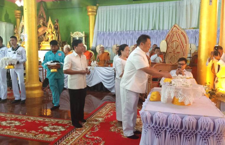 บรรจุสรีระสังขาร “พระมหาไพฑูรย์ กลฺยาณธโร” ใส่โลงไม้สักแกะสลัก