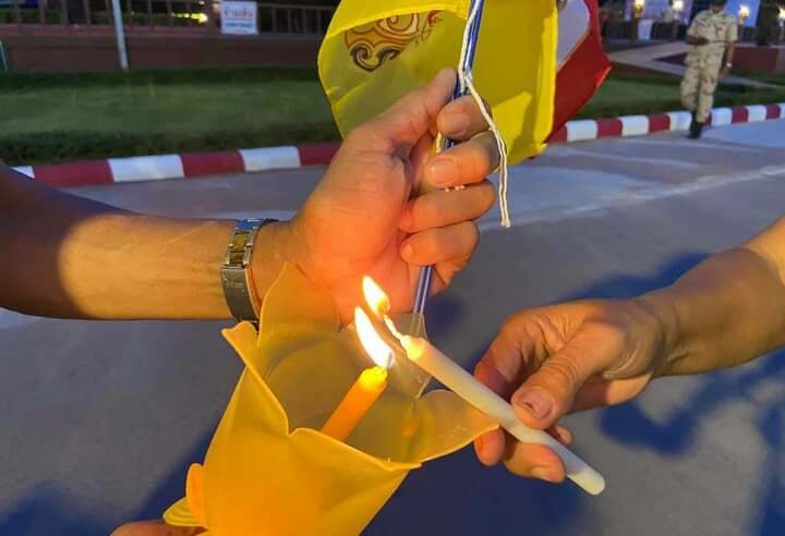 แสดงพลังปกป้องสถาบันหลักของชาติ