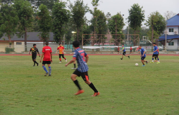 แข่งขันฟุตบอล “แมชกระชับมิตร”