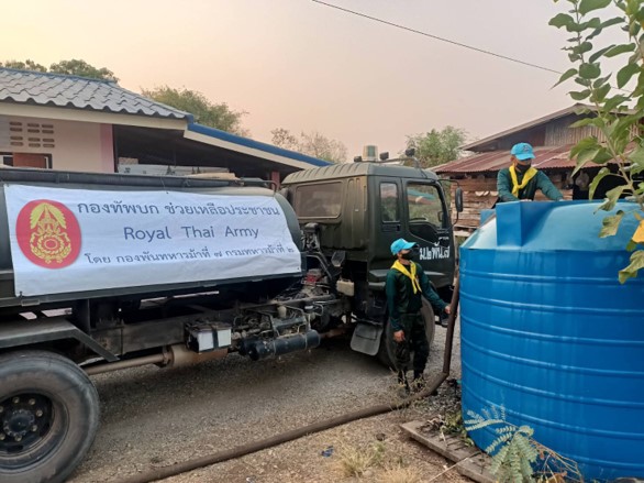 โครงการ “ราษฎร์ รัฐ ร่วมใจ ช่วยภัยแล้ง”