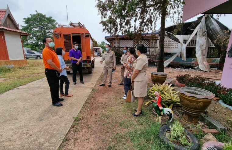 มาดามฟินคืนกำไรสู่สังคมช่วยสร้างอาคารเรียนชั่วคราว