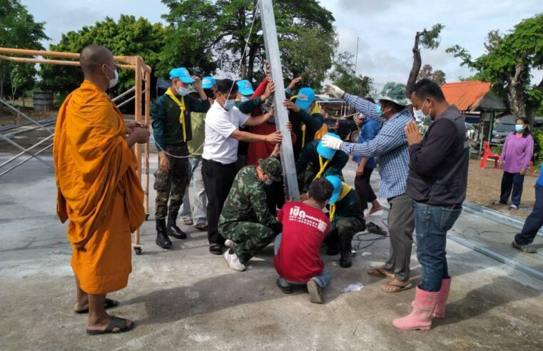 “มาดามฟิน” ร่วมกับผู้ใจบุญสร้างอาคารเรียนให้น้อง