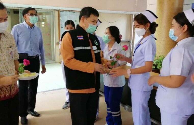 ส่งพยาบาลช่วยโรงพยาบาลสนามที่กรุงเทพมหานคร