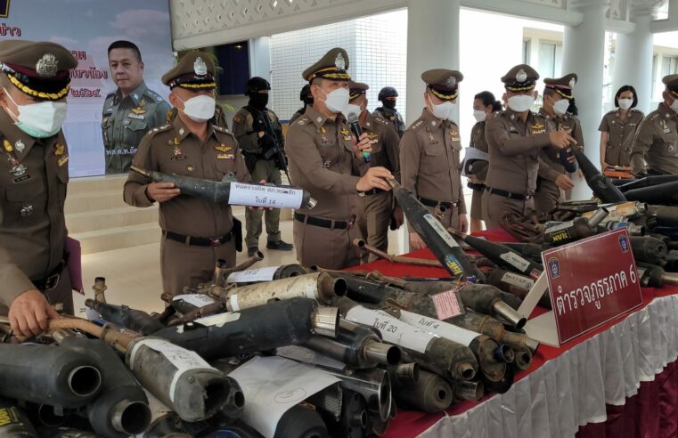 แถลงผลการจับแข่งรถในทาง ทริปน้ำไม่อาบรวบได้ 1,300 คัน