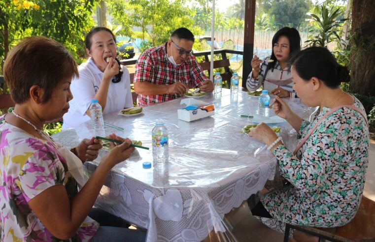 ชวนชิมขนมข้าวเหนียวขนุนชาววัง บ้านหอกลอง