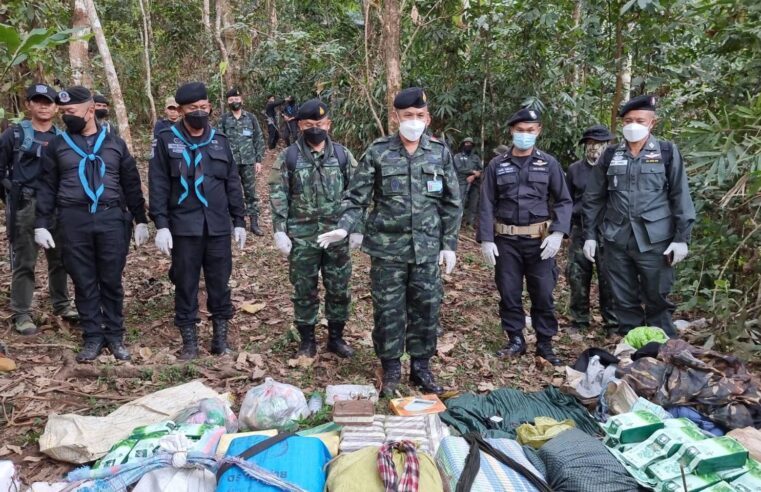 สกัดจับขบวนการค้ายาเสพติดได้ของกลางเพียบ