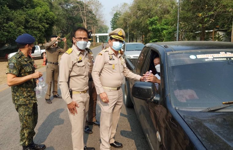 เปิดจุดตรวจจุดสกัดหลักรณรงค์ป้องกันและลดอุบัติเหตุ