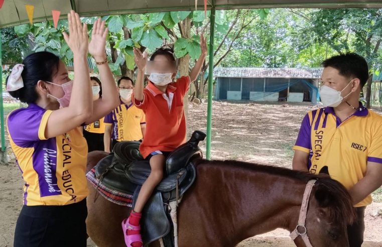 เชิญร่วมบริจาคม้าหรือทุนทรัพย์เพื่อซื้อม้าใช้บำบัดให้กับเด็กพิเศษ