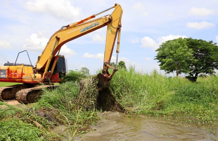 แก้ปัญหาน้ำท่วมขังพื้นที่การเกษตรให้ชาว ต.วัดพริก