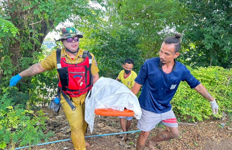 พบศพชายนิรนาม ลอยขึ้นอึดในแม่น้ำน่าน
