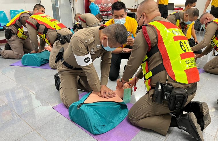 เพิ่มศักยภาพตำรวจจราจรด้าน CPR
