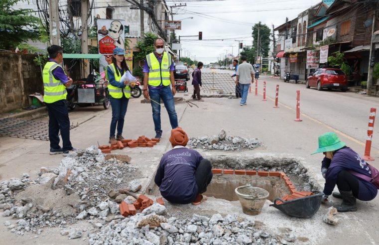 ปรับพื้นผิวถนนลาดยางแบบแอสฟัลท์ติกคอนกรีต