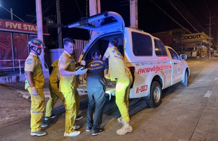 หนุ่มขับ จยย.เสียหลักล้มหน้าฟาดฟุตบาทเสียชีวิต