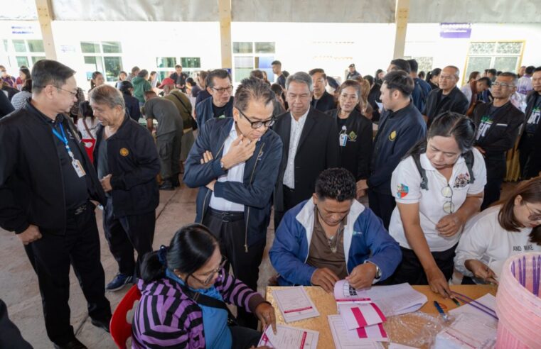 เลขาธิการ กกต.ติดตามความพร้อมหน่วยเลือกตั้ง อบต.